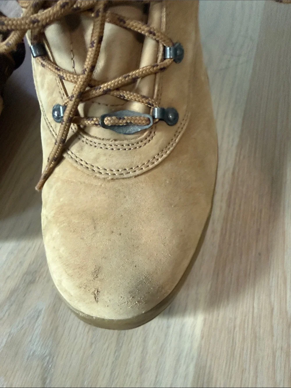 Vintage 1996 Nike ACG Air Hiking Boots Wheat Tan Men's Size 12